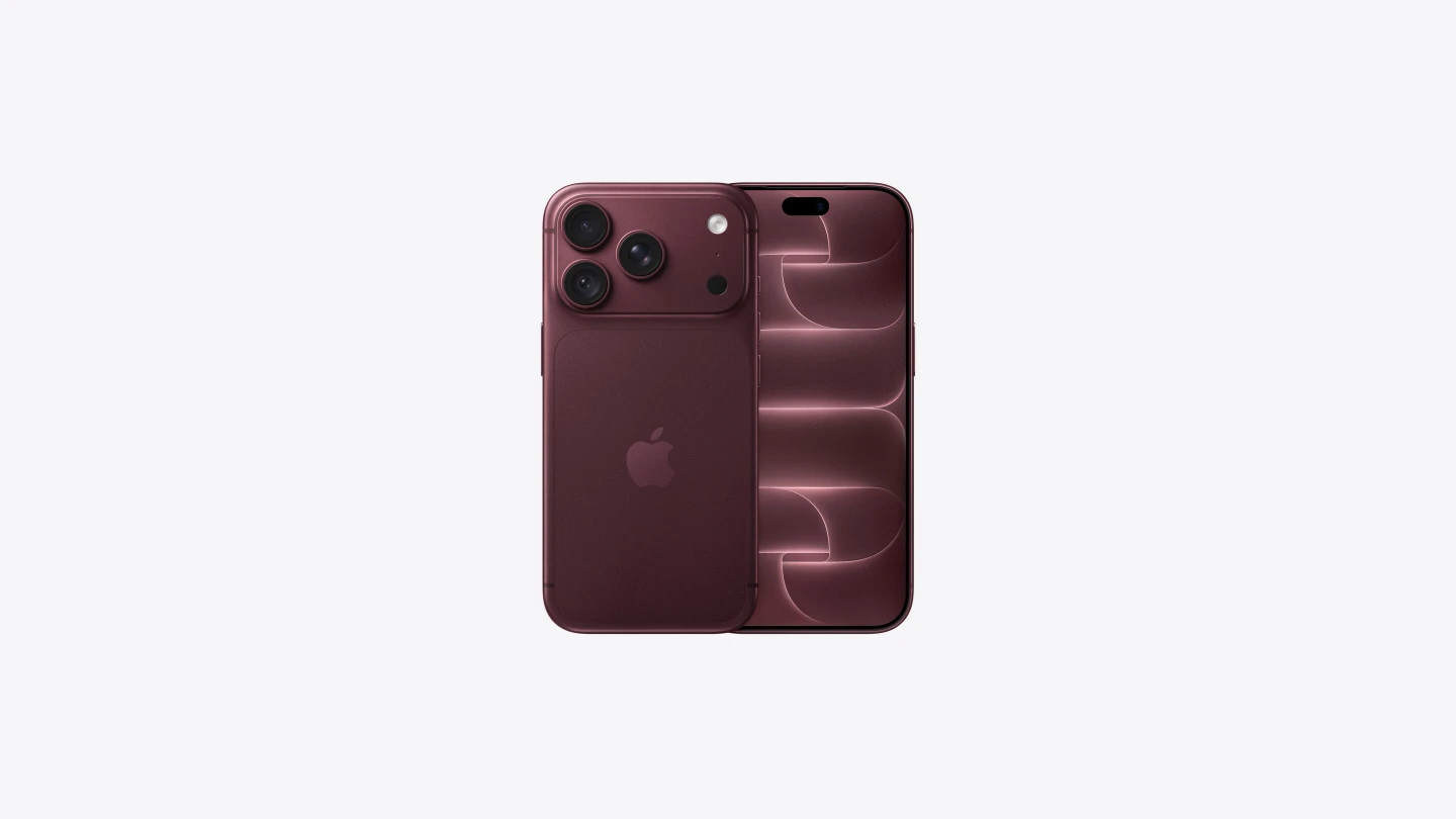 勃根地紅色 iPhone 18 Pro 正反面官方渲染
